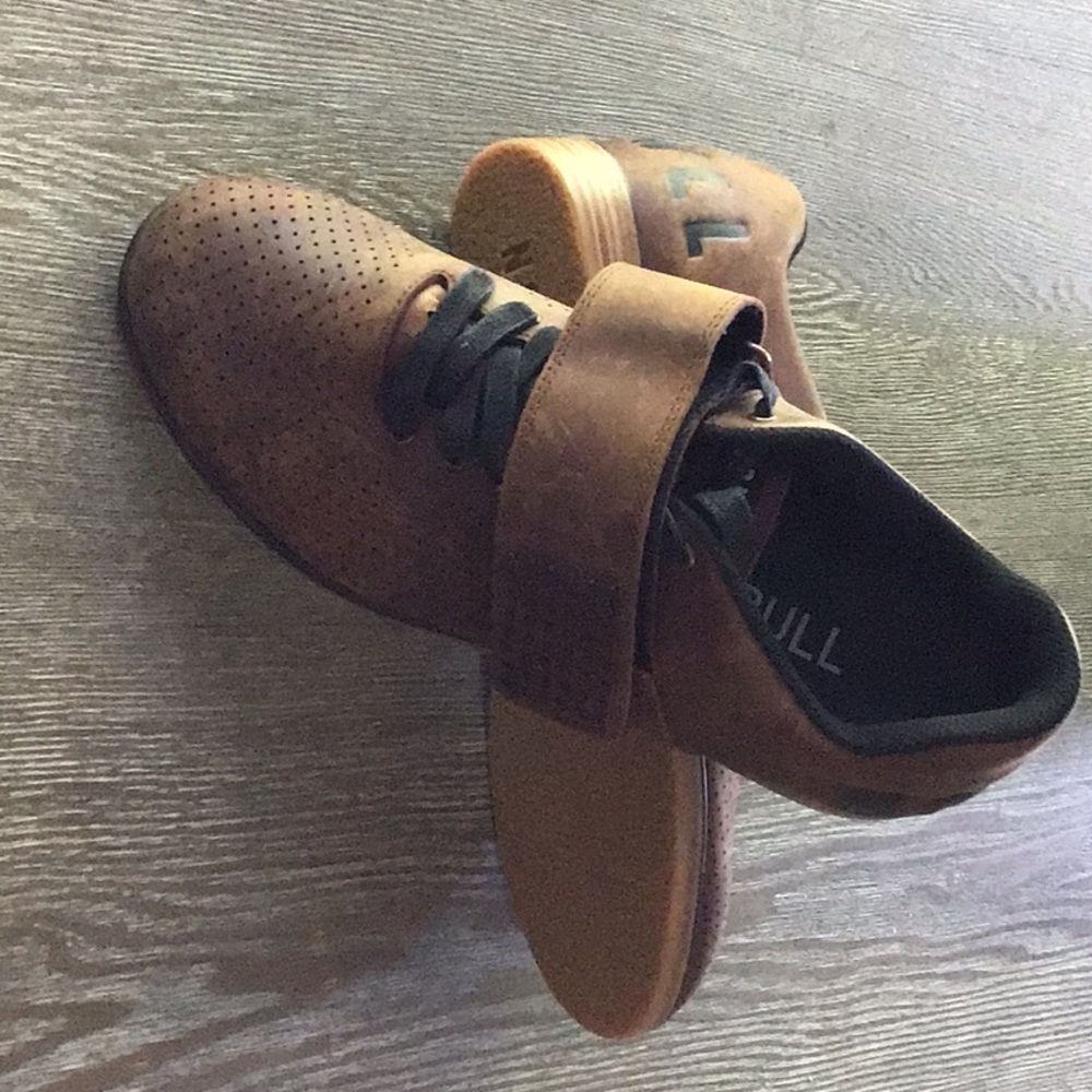 MEN'S LEATHER LIFTER Coffee color Size 9.5